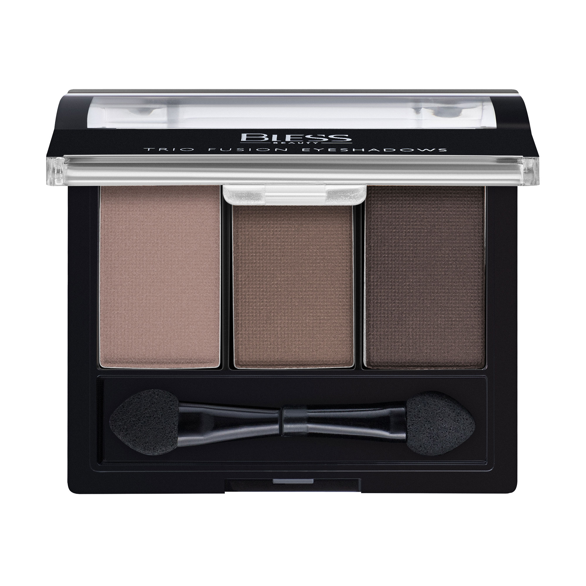 Тіні для повік Bless Beauty Color Effect Trio Fusion 02, 3.9 г