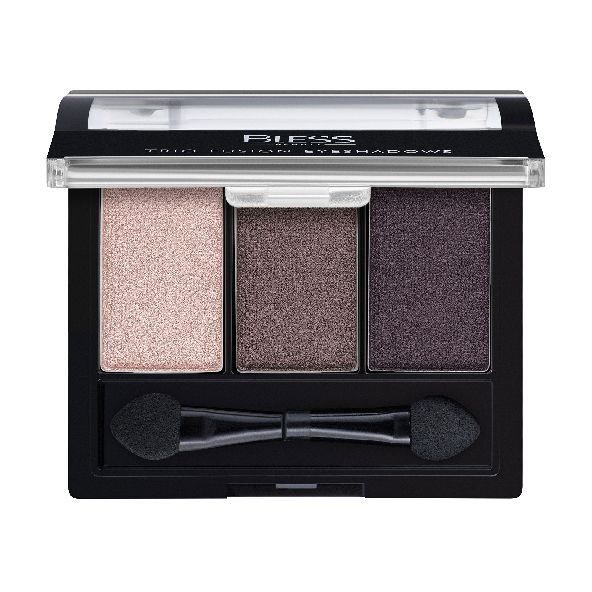 Тіні для повік Bless Beauty Color Effect Trio Fusion 06, 3.9 г